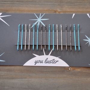 You Luster Bobby Pins & Message